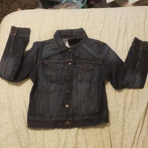 Dark Worn Denim Jacket